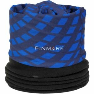 Finmark FSW-220 Multifunkční šátek s fleecem, modrá, velikost UNI