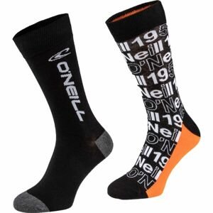 O'Neill SOCK 2-PACK Pánské ponožky, černá, velikost 43/46