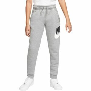 Nike NSW CLUB+HBR PANT B Chlapecké kalhoty, šedá, velikost L