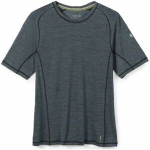Smartwool M MERINO SPORT ULTRALITE SHORT SLEEVE Pánské triko, tmavě šedá, velikost XL