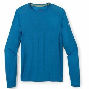 Smartwool M MERINO SPORT ULTRALITE LONG SLEEVE Pánské funkční tričko, modrá, velikost L
