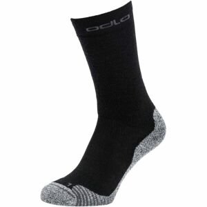 Odlo SOCKS CREW ACTIVE WARMHIKING Ponožky, černá, veľkosť 42-44
