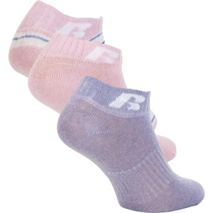 Russell Athletic KIDS ANKLE SOCK 3 PÁRY růžová 24-27 - Dětské ponožky