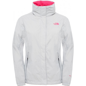 The North Face RESOLVE JACKET W šedá L - Dámská nepromokavá bunda